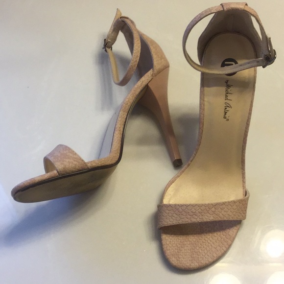 Michael Antonio thin ankle strap stilettos SZ 7.5 - Picture 2 of 8
